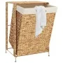 Cesto de ropa sucia jacinto agua 44x34x64 cm de vidaXL, Cestas para ropa - Ref: Foro24-355186, Precio: 79,87 €, Descuento: %
