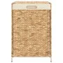 Cesto de ropa sucia jacinto agua 44x34x64 cm de vidaXL, Cestas para ropa - Ref: Foro24-355186, Precio: 79,87 €, Descuento: %