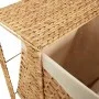 Cesto de ropa sucia jacinto agua 44x34x64 cm de vidaXL, Cestas para ropa - Ref: Foro24-355186, Precio: 79,87 €, Descuento: %