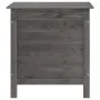 Massivholz-Gartentruhe Anthrazitgrau Tanne 50x49x56,5cm von vidaXL, Aufbewahrungsboxen für den Außenbereich - Ref: Foro24-364...
