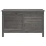 Gartentruhe aus massivem Tannenholz, 99 x 49,5 x 58,5 cm von vidaXL, Aufbewahrungsboxen für den Außenbereich - Ref: Foro24-36...