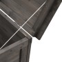 Gartentruhe aus massivem Tannenholz, 99 x 49,5 x 58,5 cm von vidaXL, Aufbewahrungsboxen für den Außenbereich - Ref: Foro24-36...