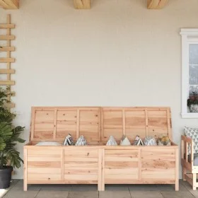 Solid fir wood garden chest 198.5x50x56.5 cm by vidaXL, Outdoor storage boxes - Ref: Foro24-364760, Price: 220,69 €, Discount: %