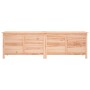 Arcón de jardín madera maciza abeto 198,5x50x56,5 cm de vidaXL, Cajas de almacenaje para exteriores - Ref: Foro24-364760, Pre...