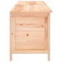 Gartentruhe aus massivem Tannenholz, 198,5 x 50 x 56,5 cm von vidaXL, Aufbewahrungsboxen für den Außenbereich - Ref: Foro24-3...