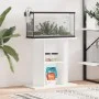 Weiße Aquariumhalterung aus Holzwerkstoff, 60 x 30 x 60 cm von vidaXL, Aquarium unterstützt - Ref: Foro24-833567, Preis: 53,3...