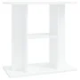 Weiße Aquariumhalterung aus Holzwerkstoff, 60 x 30 x 60 cm von vidaXL, Aquarium unterstützt - Ref: Foro24-833567, Preis: 53,3...
