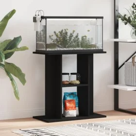 Soporte para acuario madera de ingeniería negro 60x30x60 cm von vidaXL, Aquarium unterstützt - Ref: Foro24-833568, Preis: 40,...