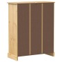 Mueble zapatero Corona madera maciza de pino 86x38,5x108 cm