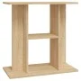 Aquarium stand made of engineered Sonoma oak wood, measuring 60x30x60 cm. by vidaXL, Aquarium supports - Ref: Foro24-833570, ...