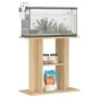 Aquarium stand made of engineered Sonoma oak wood, measuring 60x30x60 cm. by vidaXL, Aquarium supports - Ref: Foro24-833570, ...