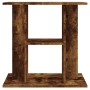 Aquarienhalter Holzwerkstoff Räuchereiche 60x30x60cm von vidaXL, Aquarium unterstützt - Ref: Foro24-833572, Preis: 43,75 €, R...