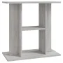 Soporte para acuario madera ingeniería gris Sonoma 60x30x60 cm de vidaXL, Soportes para acuarios - Ref: Foro24-833573, Precio...