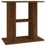 Engineered wood aquarium support brown oak 60x30x60 cm by vidaXL, Aquarium supports - Ref: Foro24-833574, Price: 39,75 €, Dis...