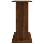 Aquariumhalterung aus Holzwerkstoff, braune Eiche, 60 x 30 x 60 cm von vidaXL, Aquarium unterstützt - Ref: Foro24-833574, Pre...
