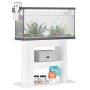 Soporte para acuario madera de ingeniería blanco 80x35x60 cm von vidaXL, Aquarium unterstützt - Ref: Foro24-833575, Preis: 51...