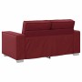 Sillón sofá Rojo vino tinto 160 x 78 x 84 cm Cuero artificial