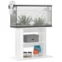 Soporte para acuario madera de ingeniería blanco 80x35x60 cm de vidaXL, Soportes para acuarios - Ref: Foro24-833577, Precio: ...