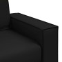 Sillón sofá con cojín Negro 160 x 78 x 84 cm Cuero artificial