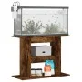 Soporte para acuario madera ingeniería roble ahumado 80x35x60cm de vidaXL, Soportes para acuarios - Ref: Foro24-833580, Preci...