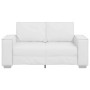 Sillón sofá con cojín Blanco 160 x 78 x 84 cm Cuero artificial