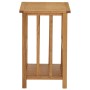 Mesa revistero madera maciza de roble 45x35x55 cm