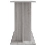 Soporte para acuario madera ingeniería gris Sonoma 80x35x60 cm de vidaXL, Soportes para acuarios - Ref: Foro24-833581, Precio...