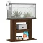 Engineered wood aquarium support brown oak 80x35x60 cm by vidaXL, Aquarium supports - Ref: Foro24-833582, Price: 52,08 €, Dis...