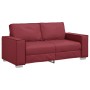 Sillón sofá Rojo vino 180 x 78 x 84 cm Cuero artificial
