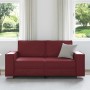 Sillón sofá Rojo vino 180 x 78 x 84 cm Cuero artificial