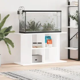 Soporte para acuario madera de ingeniería blanco 100x40x60 cm de vidaXL, Soportes para acuarios - Ref: Foro24-833583, Precio:...