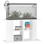 White engineered wood aquarium support 100x40x60 cm by vidaXL, Aquarium supports - Ref: Foro24-833583, Price: 69,24 €, Discou...