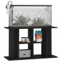Schwarze Aquariumhalterung aus Holzwerkstoff, 100 x 40 x 60 cm von vidaXL, Aquarium unterstützt - Ref: Foro24-833584, Preis: ...