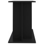 Schwarze Aquariumhalterung aus Holzwerkstoff, 100 x 40 x 60 cm von vidaXL, Aquarium unterstützt - Ref: Foro24-833584, Preis: ...
