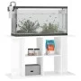 Aquarienhalter aus Holzwerkstoff weiß glänzend 100x40x60 cm von vidaXL, Aquarium unterstützt - Ref: Foro24-833585, Preis: 77,...