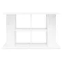 Soporte de acuario madera ingeniería blanco brillo 100x40x60 cm de vidaXL, Soportes para acuarios - Ref: Foro24-833585, Preci...
