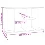 Aquarienhalter aus Holzwerkstoff weiß glänzend 100x40x60 cm von vidaXL, Aquarium unterstützt - Ref: Foro24-833585, Preis: 77,...