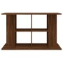 Brown oak engineered wood aquarium support 100x40x60 cm by vidaXL, Aquarium supports - Ref: Foro24-833590, Price: 83,72 €, Di...