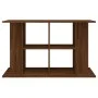 Brown oak engineered wood aquarium support 100x40x60 cm by vidaXL, Aquarium supports - Ref: Foro24-833590, Price: 82,06 €, Di...