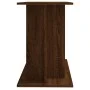 Brown oak engineered wood aquarium support 100x40x60 cm by vidaXL, Aquarium supports - Ref: Foro24-833590, Price: 82,06 €, Di...