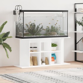 Aquarienhalter aus Holzwerkstoff weiß 120x40x60 cm von vidaXL, Aquarium unterstützt - Ref: Foro24-833591, Preis: 72,08 €, Rab...