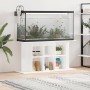 Aquarienständer Holzwerkstoff weiß glänzend 120x40x60 cm von vidaXL, Aquarium unterstützt - Ref: Foro24-833593, Preis: 77,08 ...