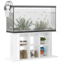 Aquarienständer Holzwerkstoff weiß glänzend 120x40x60 cm von vidaXL, Aquarium unterstützt - Ref: Foro24-833593, Preis: 77,08 ...