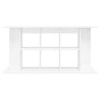 Aquarienständer Holzwerkstoff weiß glänzend 120x40x60 cm von vidaXL, Aquarium unterstützt - Ref: Foro24-833593, Preis: 77,08 ...