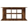 Engineered wood aquarium support smoked oak 120x40x60 cm by vidaXL, Aquarium supports - Ref: Foro24-833596, Price: 90,81 €, D...