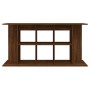 Aquarium support engineered wood oak brown 120x40x60 cm by vidaXL, Aquarium supports - Ref: Foro24-833598, Price: 85,79 €, Di...
