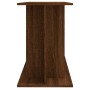 Aquarium support engineered wood oak brown 120x40x60 cm by vidaXL, Aquarium supports - Ref: Foro24-833598, Price: 85,79 €, Di...