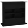 Black engineered wood aquarium support 81x36x73 cm by vidaXL, Aquarium supports - Ref: Foro24-833600, Price: 84,52 €, Discoun...