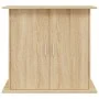 Soporte para acuario madera ingeniería roble Sonoma 81x36x73 cm de vidaXL, Soportes para acuarios - Ref: Foro24-833602, Preci...