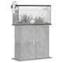 Aquarium support in gray engineered wood concrete 81x36x73 cm by vidaXL, Aquarium supports - Ref: Foro24-833603, Price: 100,6...